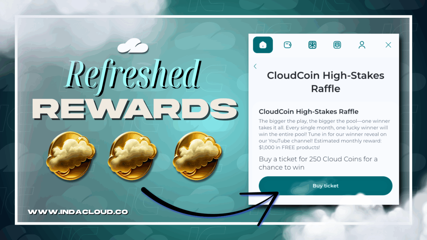 🎉 Refreshed Rewards: High-Stakes Raffle At Indacloud 💸 16 High-Stakes Raffle