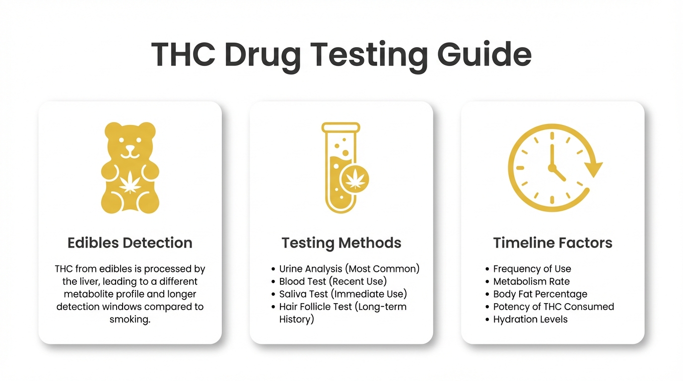 Do Edibles Show Up On Drug Tests? Detection Times And How To Flush Them Out 3 Edibles Drug Testing Guide Hero